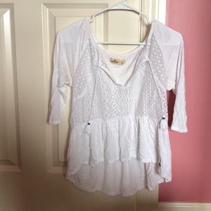 White Hollister Blouse